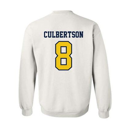 Michigan - NCAA Baseball : Drew Culbertson - Classic Shersey Crewneck Sweatshirt-1