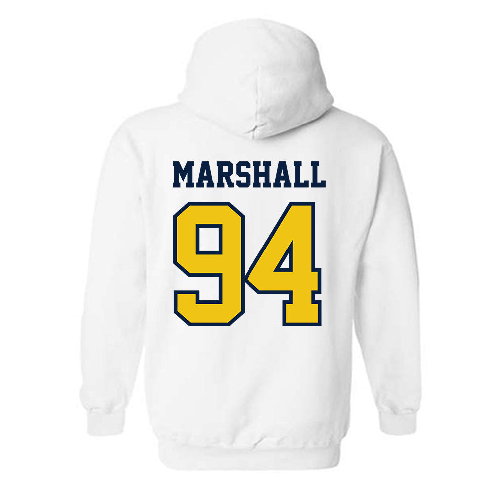 Michigan - NCAA Football : Nate Marshall - Classic Shersey Hooded Sweatshirt-1