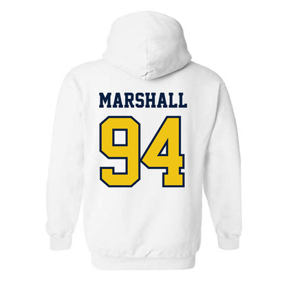Michigan - NCAA Football : Nate Marshall - Classic Shersey Hooded Sweatshirt-1