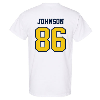 Michigan - NCAA Football : Travis Johnson - Classic Shersey T-Shirt-1