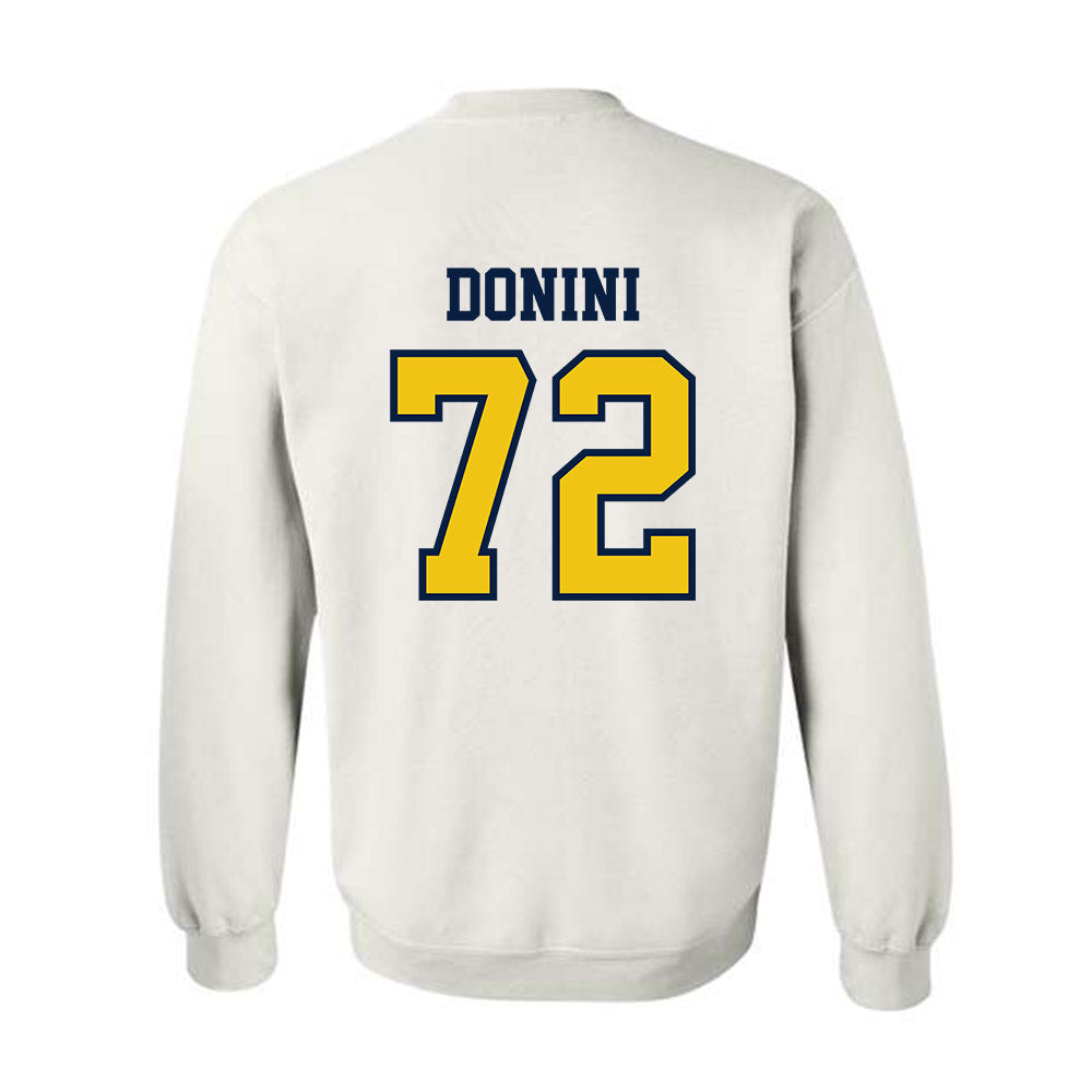 Michigan - NCAA Football : Peter Donini - Classic Shersey Crewneck Sweatshirt-1