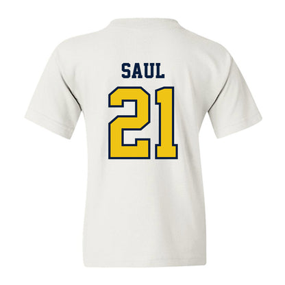 Michigan - NCAA Men's Soccer : Bode Saul - Classic Shersey Youth T-Shirt-1
