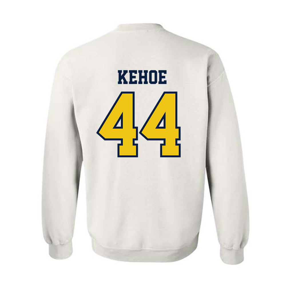 Michigan - NCAA Men's Lacrosse : Ryan Kehoe - Classic Shersey Crewneck Sweatshirt-1