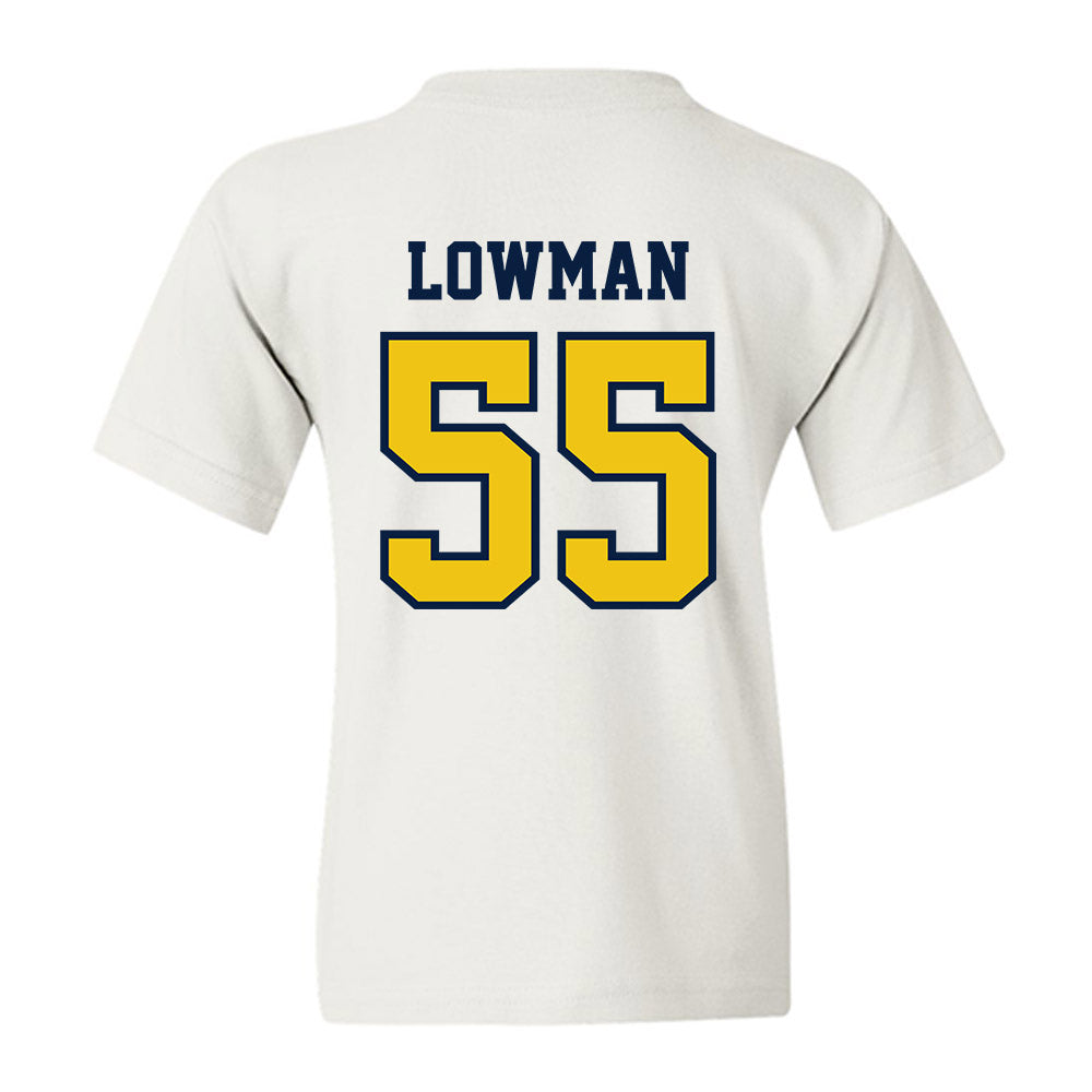 Michigan - NCAA Men's Lacrosse : Thomas Lowman - Classic Shersey Youth T-Shirt-1