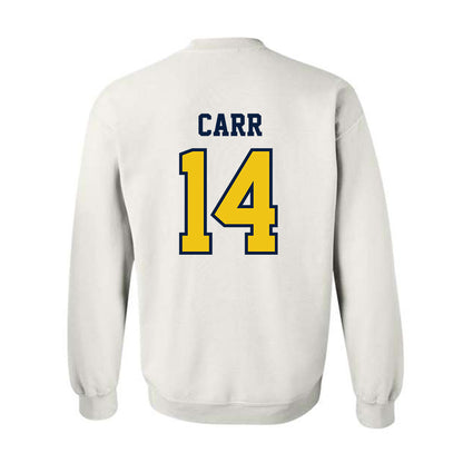 Michigan - NCAA Football : Tommy Carr - Classic Shersey Crewneck Sweatshirt-1