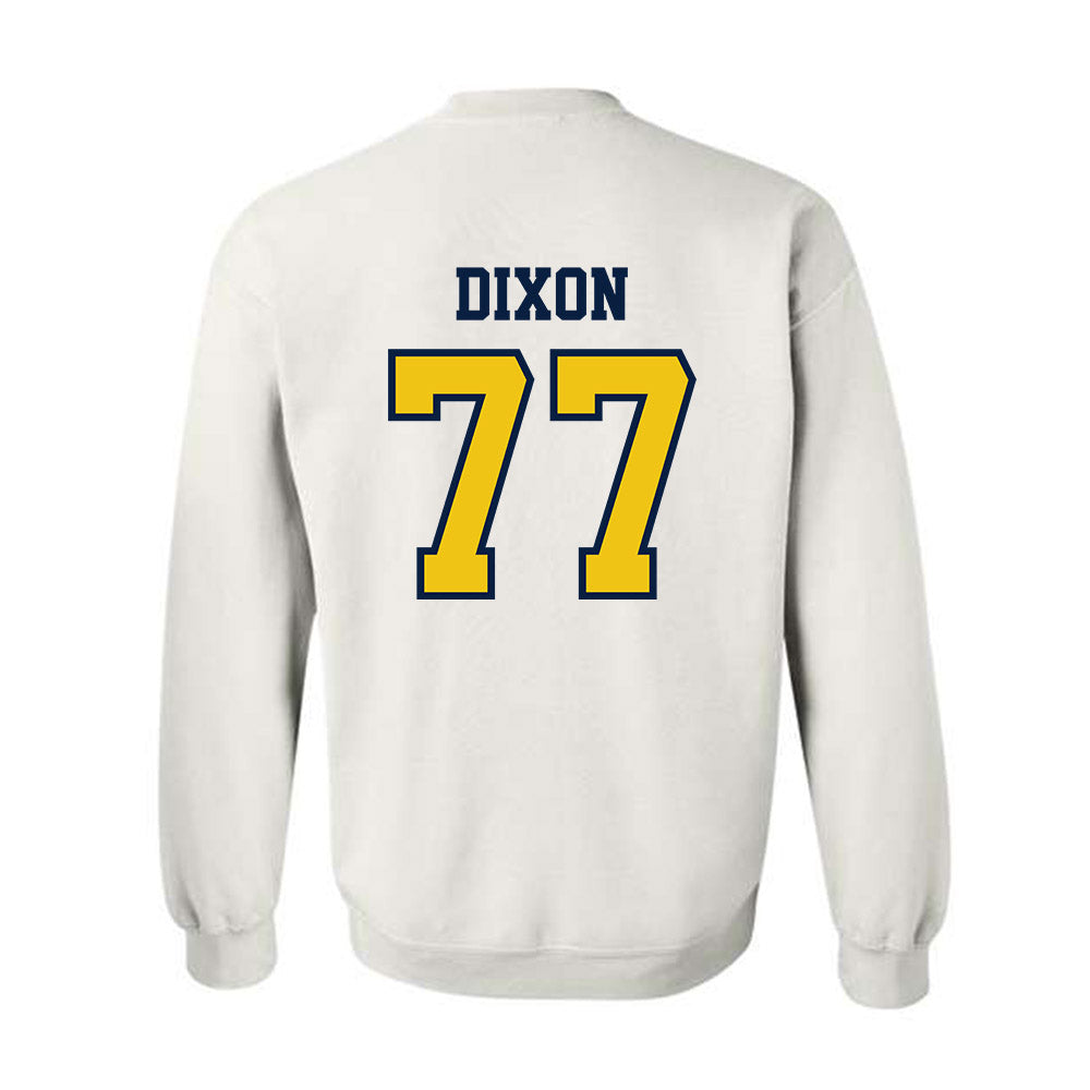 Michigan - NCAA Men's Lacrosse : DJ Dixon - Classic Shersey Crewneck Sweatshirt-1