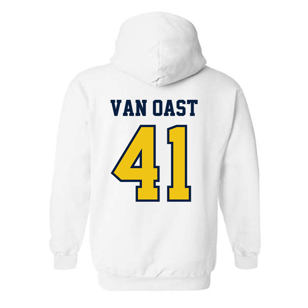 Michigan - NCAA Women's Lacrosse : Kate Van Oast - Classic Shersey Hooded Sweatshirt-1