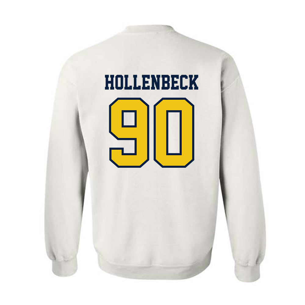 Michigan - NCAA Football : Hudson Hollenbeck - Classic Shersey Crewneck Sweatshirt-1