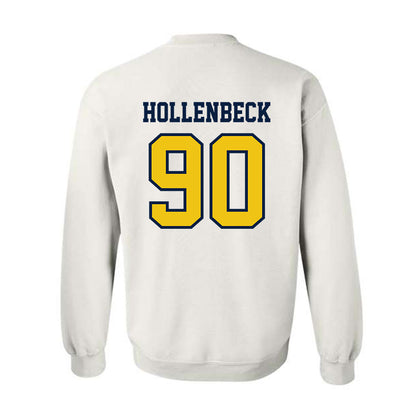 Michigan - NCAA Football : Hudson Hollenbeck - Classic Shersey Crewneck Sweatshirt-1