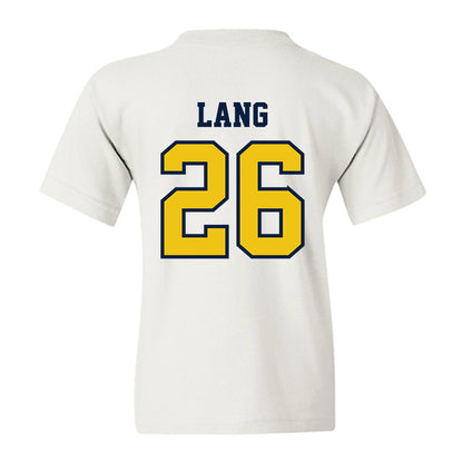 Michigan - NCAA Women's Soccer : Jenna Lang - Classic Shersey Youth T-Shirt-1