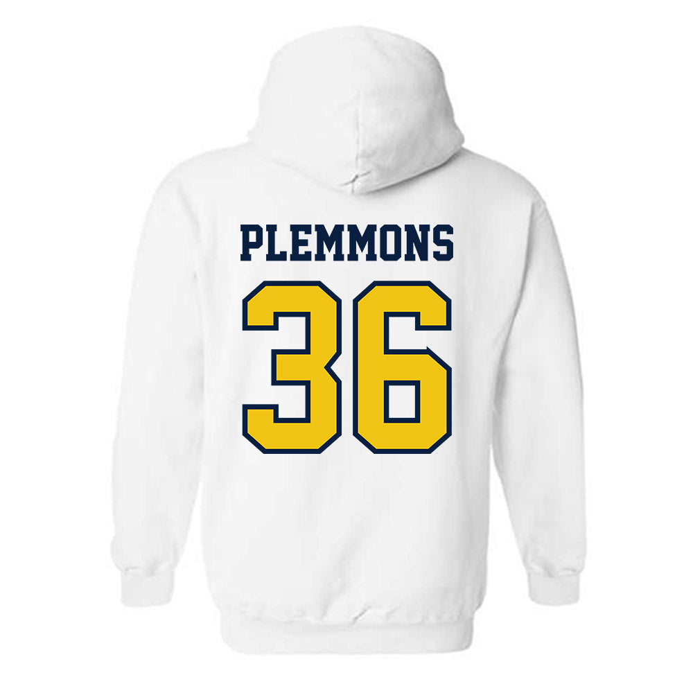Michigan - NCAA Men's Lacrosse : Brandon Plemmons - Classic Shersey Hooded Sweatshirt-1