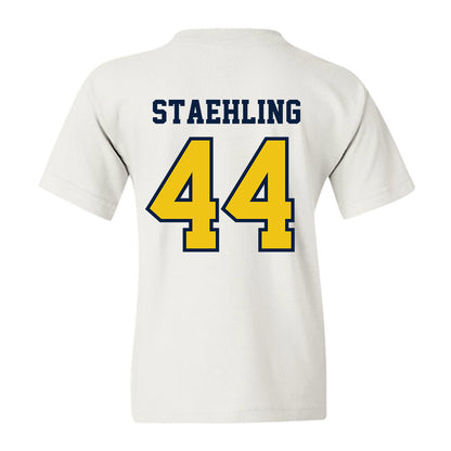 Michigan - NCAA Football : Nathaniel Staehling - Classic Shersey Youth T-Shirt-1