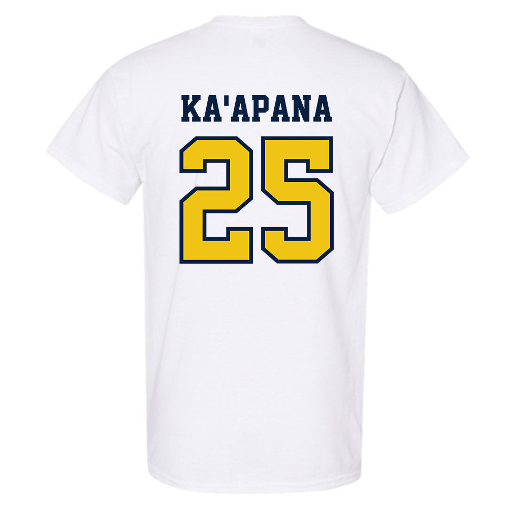 Michigan - NCAA Football : Micah Ka'apana - Classic Shersey T-Shirt-1