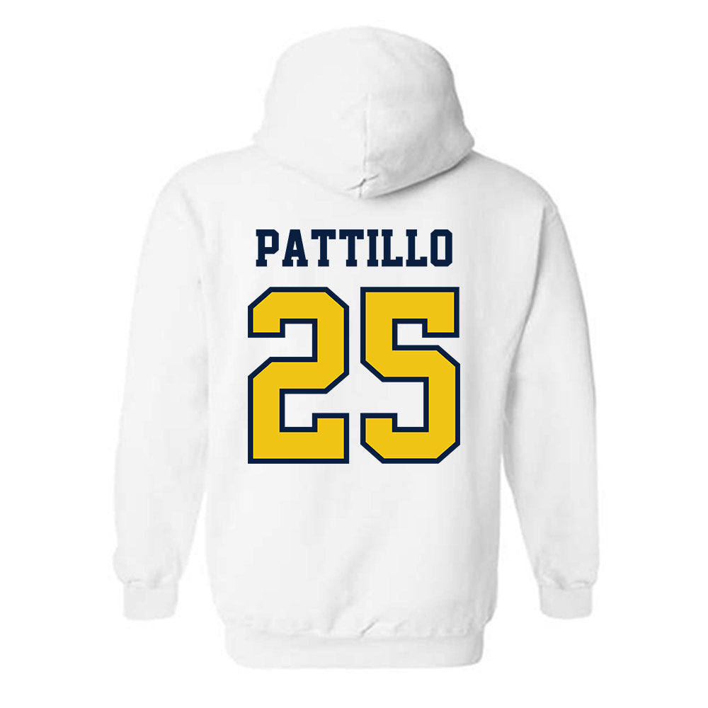 Michigan - NCAA Women's Lacrosse : Emerson Pattillo - Classic Shersey Hooded Sweatshirt-1