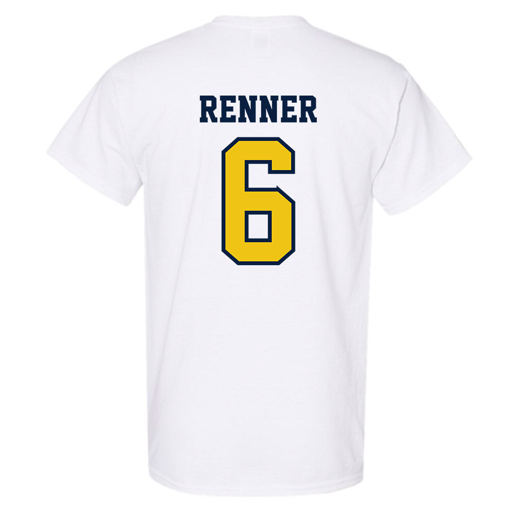 Michigan - NCAA Men's Lacrosse : Tommy Renner - Classic Shersey T-Shirt-1