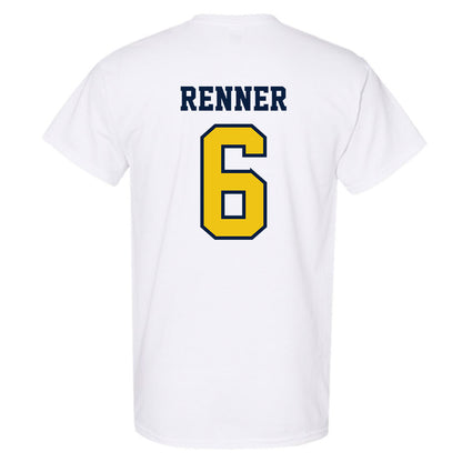 Michigan - NCAA Men's Lacrosse : Tommy Renner - Classic Shersey T-Shirt-1
