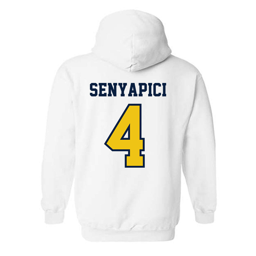Michigan - NCAA Women's Volleyball : Ece Senyapici - Classic Shersey Hooded Sweatshirt-1