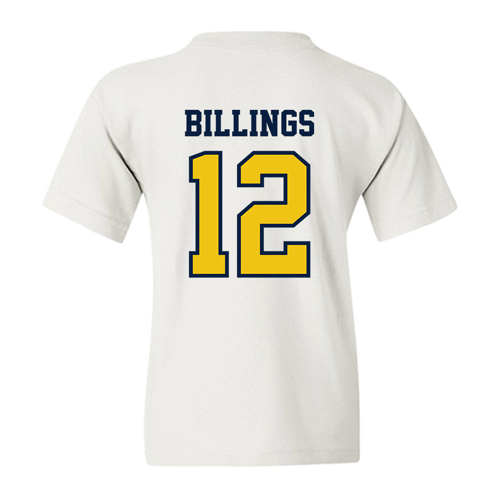 Michigan - NCAA Men's Lacrosse : Pace Billings - Classic Shersey Youth T-Shirt-1