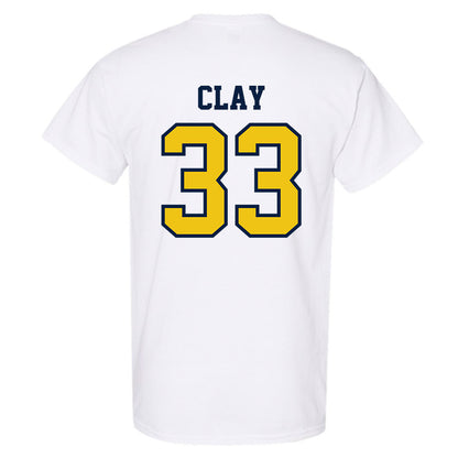 Michigan - NCAA Men's Lacrosse : Jackson Clay - Classic Shersey T-Shirt-1
