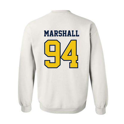 Michigan - NCAA Football : Nate Marshall - Classic Shersey Crewneck Sweatshirt-1