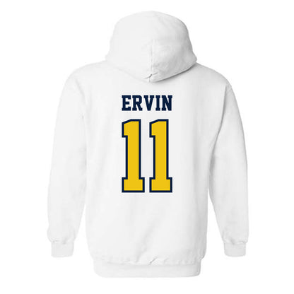 Michigan - NCAA Women's Soccer : Elle Ervin - Classic Shersey Hooded Sweatshirt-1
