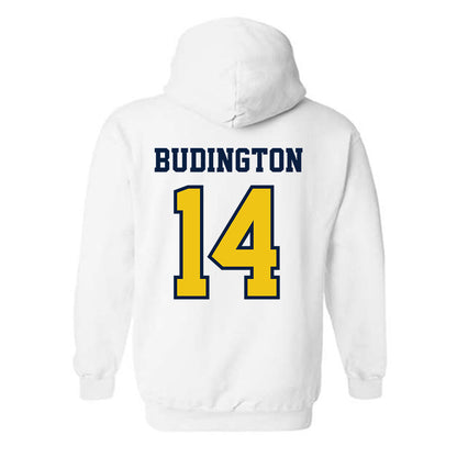 Michigan - NCAA Men's Lacrosse : Joseph Budington - Classic Shersey Hooded Sweatshirt-1