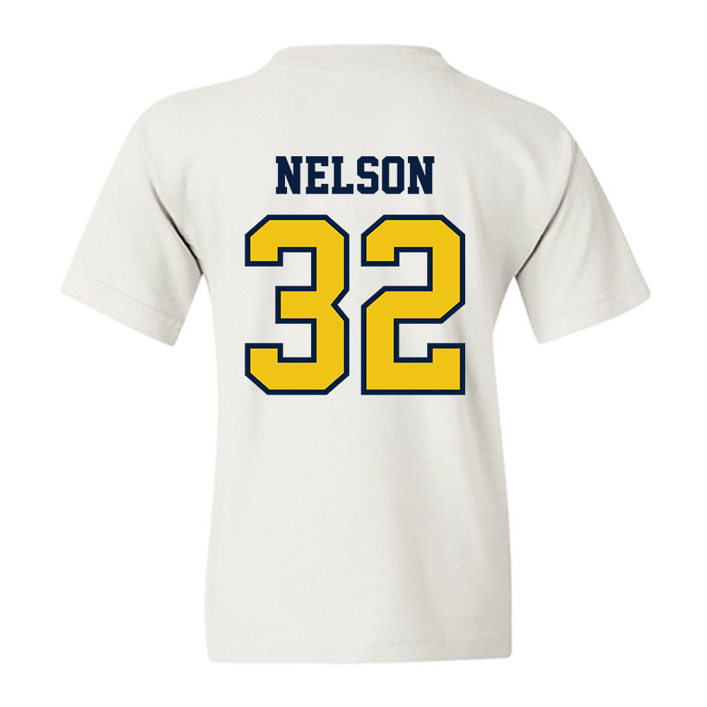 Michigan - NCAA Women's Lacrosse : Claire Nelson - Classic Shersey Youth T-Shirt-1