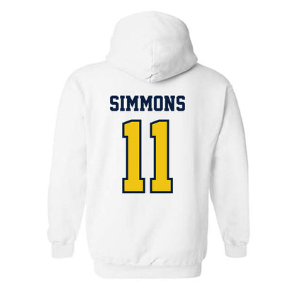 Michigan - NCAA Women's Volleyball : Amalia Simmons - Classic Shersey Hooded Sweatshirt-1