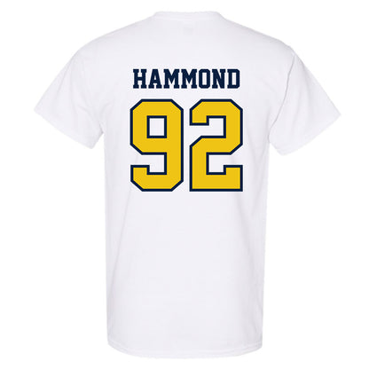 Michigan - NCAA Football : Ted Hammond - Classic Shersey T-Shirt-1