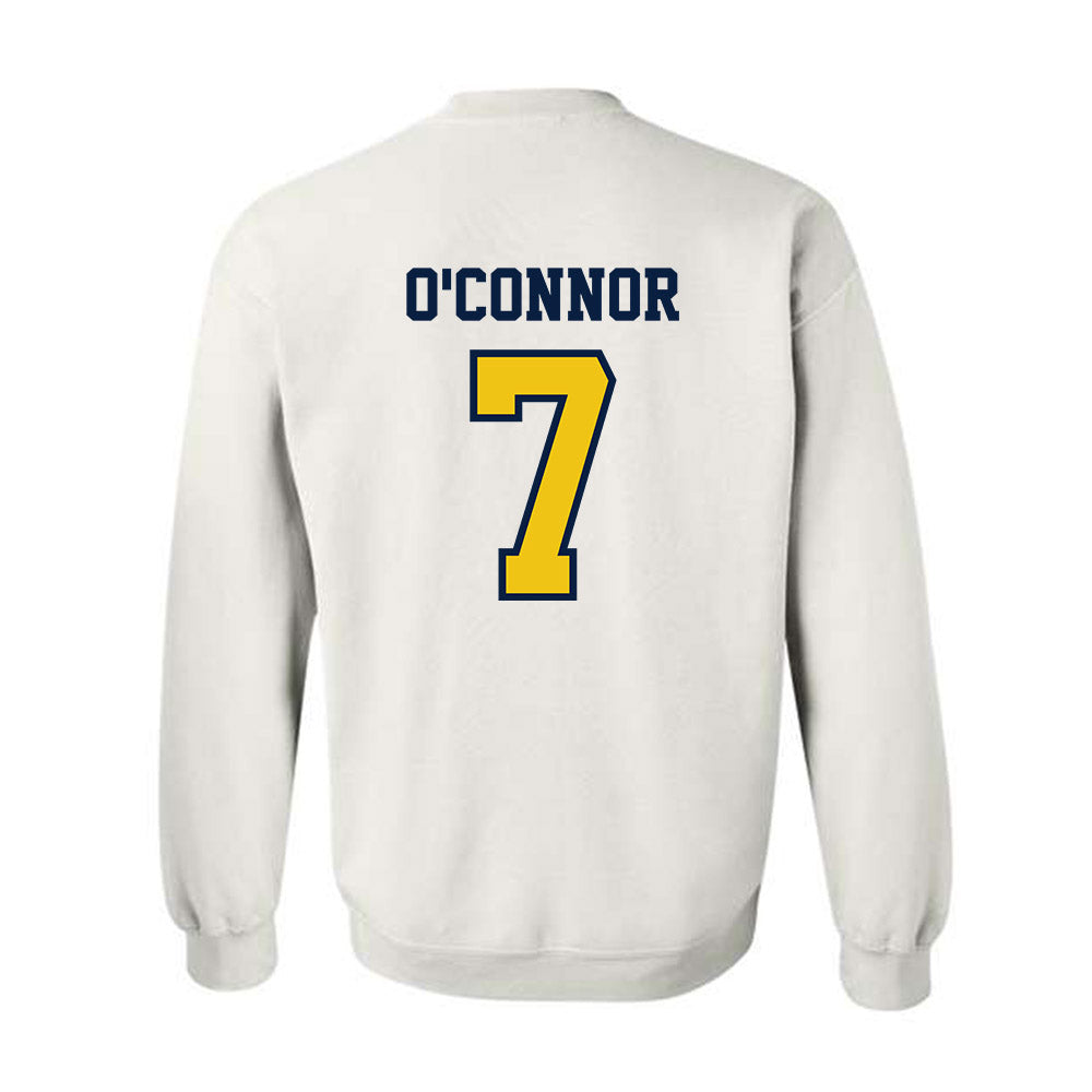 Michigan - NCAA Men's Lacrosse : Will O'Connor - Classic Shersey Crewneck Sweatshirt-1