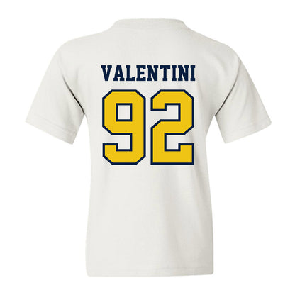 Michigan - NCAA Men's Ice Hockey : Adam Valentini - Classic Shersey Youth T-Shirt-1
