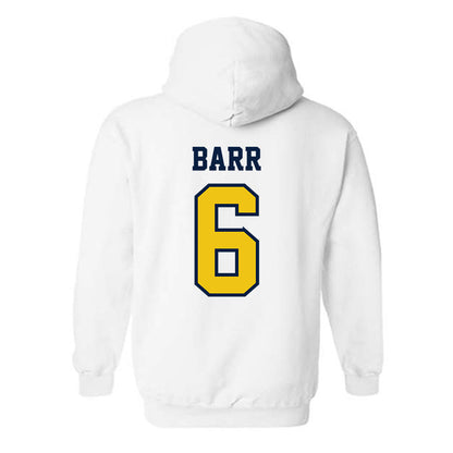 Michigan - NCAA Baseball : Kurt Barr - Classic Shersey Hooded Sweatshirt-1