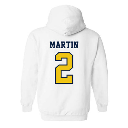 Michigan - NCAA Women's Lacrosse : Zoe Martin - Classic Shersey Hooded Sweatshirt-1