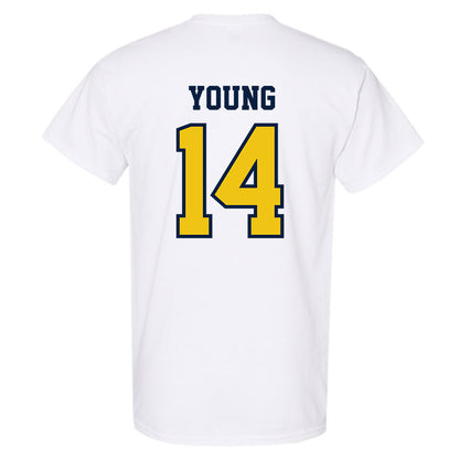 Michigan - NCAA Football : Jordan Young - Classic Shersey T-Shirt-1