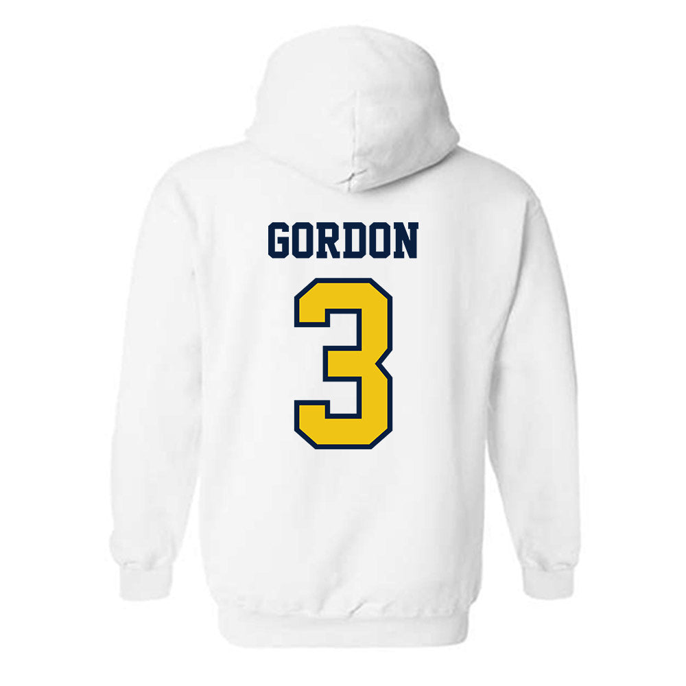 Michigan - NCAA Women's Volleyball : Cymarah Gordon - Classic Shersey Hooded Sweatshirt-1