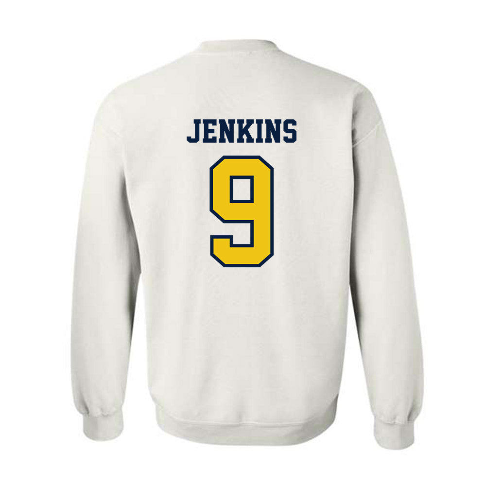 Michigan - NCAA Men's Lacrosse : Jack Jenkins - Classic Shersey Crewneck Sweatshirt-1