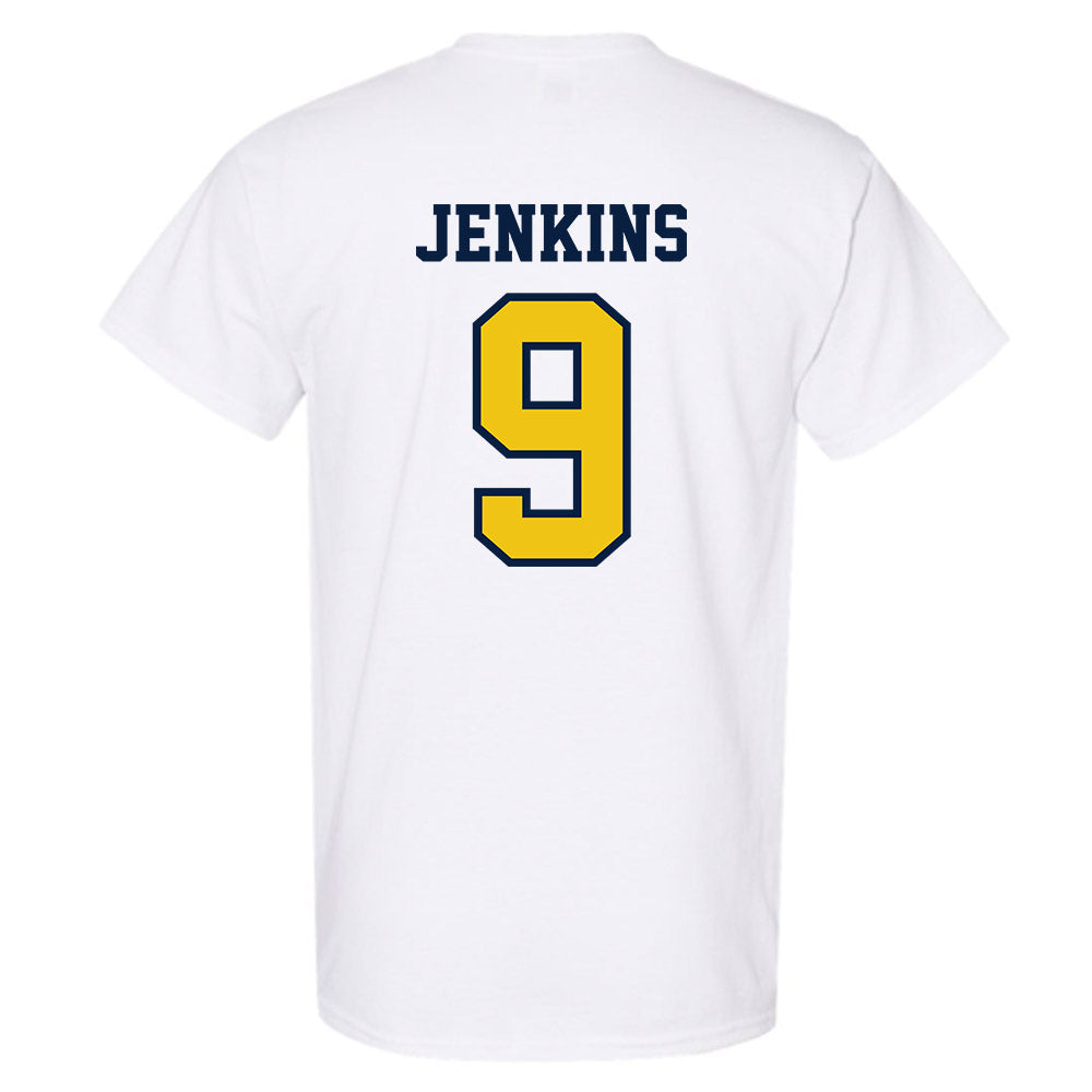 Michigan - NCAA Men's Lacrosse : Jack Jenkins - Classic Shersey T-Shirt-1