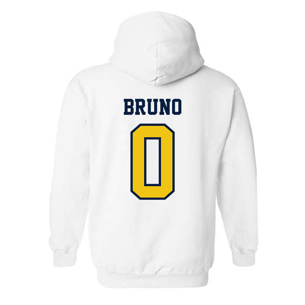 Michigan - NCAA Men's Lacrosse : Dylan Bruno - Classic Shersey Hooded Sweatshirt-1