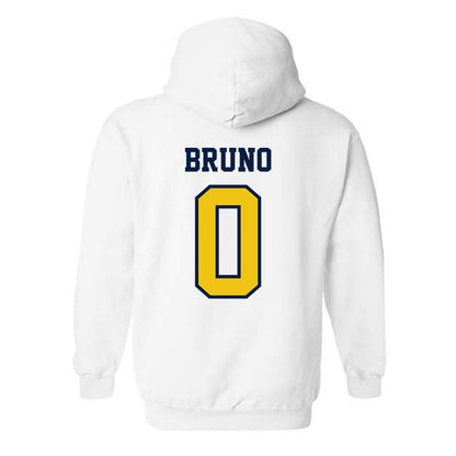 Michigan - NCAA Men's Lacrosse : Dylan Bruno - Classic Shersey Hooded Sweatshirt-1