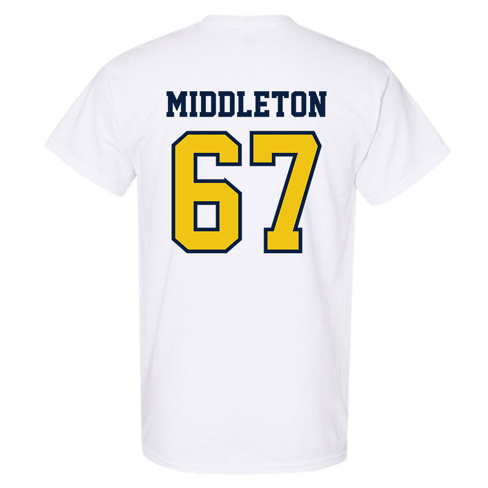 Michigan - NCAA Football : Trent Middleton - Classic Shersey T-Shirt-1