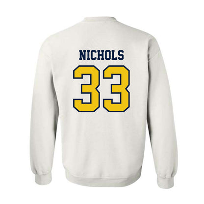 Michigan - NCAA Football : Dominic Nichols - Classic Shersey Crewneck Sweatshirt-1
