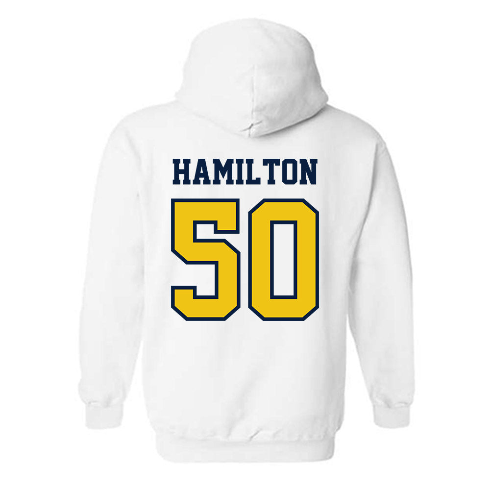 Michigan - NCAA Football : Luke Hamilton - Classic Shersey Hooded Sweatshirt-1