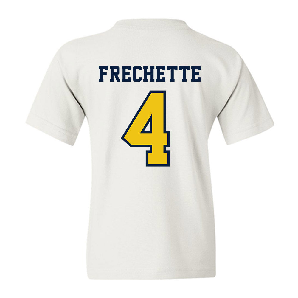 Michigan - NCAA Men's Lacrosse : Michael Frechette - Classic Shersey Youth T-Shirt-1