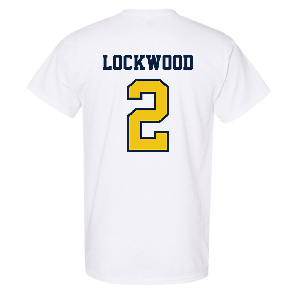Michigan - NCAA Men's Lacrosse : Bo Lockwood - Classic Shersey T-Shirt-1
