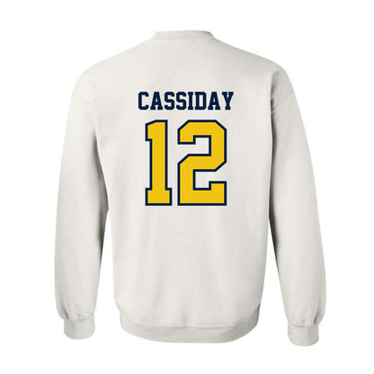 Michigan - NCAA Men's Soccer : Nicholas Cassiday - Classic Shersey Crewneck Sweatshirt-1