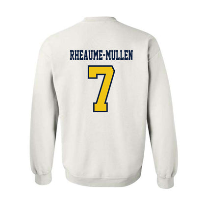 Michigan - NCAA Men's Ice Hockey : Dakoda Rheaume-Mullen - Classic Shersey Crewneck Sweatshirt-1