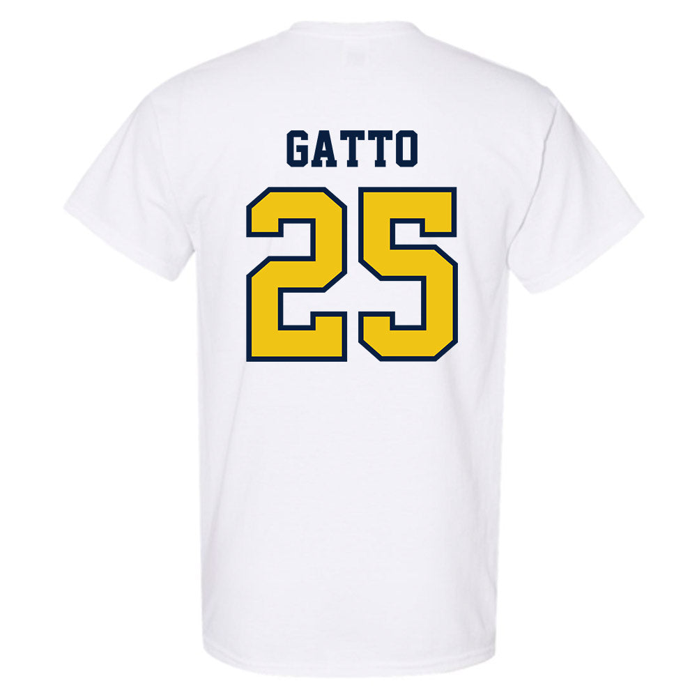 Michigan - NCAA Men's Lacrosse : Alex Gatto - Classic Shersey T-Shirt-1