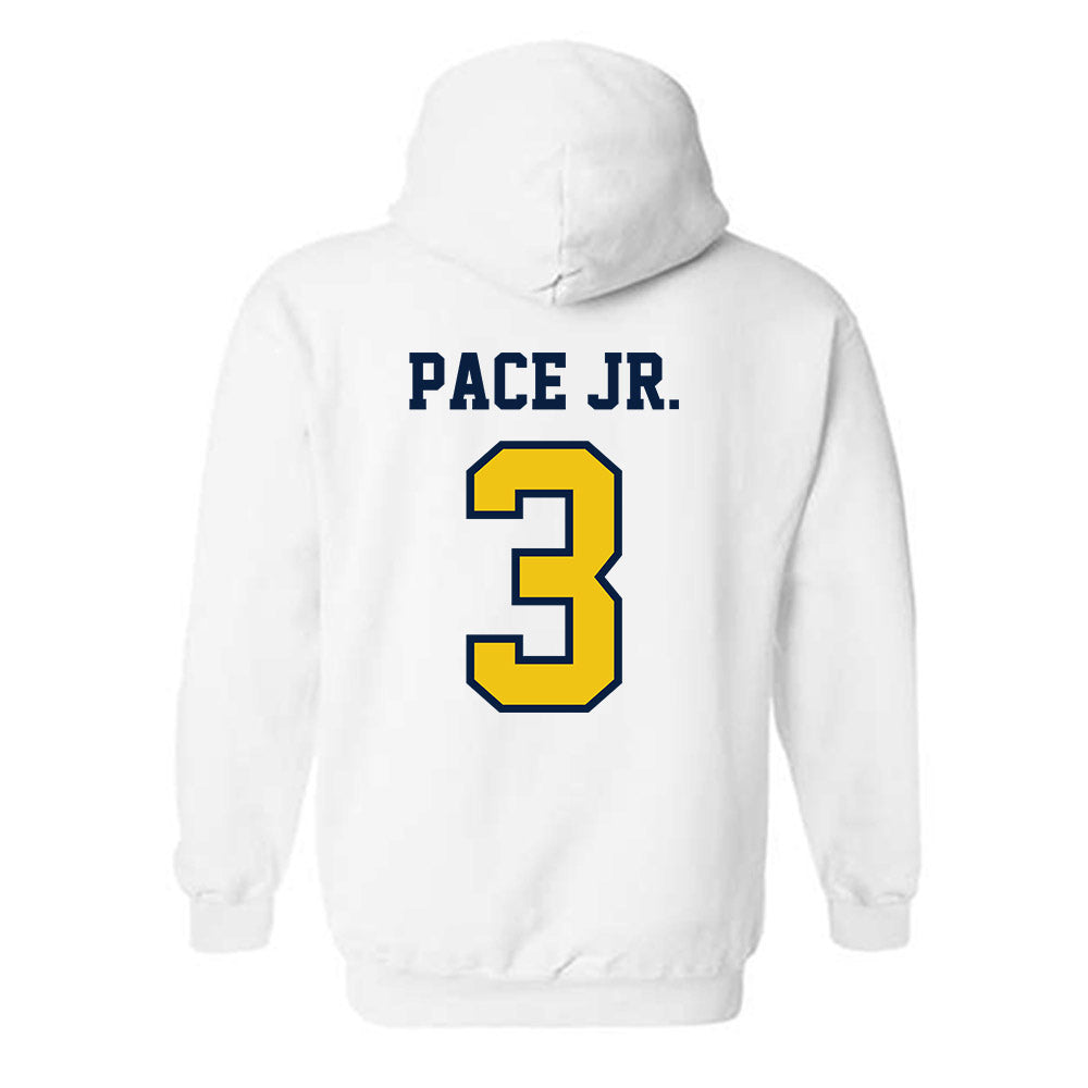Michigan - NCAA Baseball : Greg Pace Jr. - Classic Shersey Hooded Sweatshirt-1