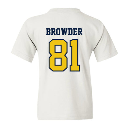Michigan - NCAA Football : Jamar Browder - Classic Shersey Youth T-Shirt-1