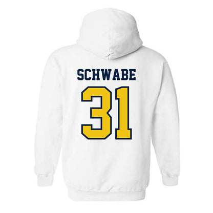 Michigan - NCAA Women's Lacrosse : Julia Schwabe - Classic Shersey Hooded Sweatshirt-1